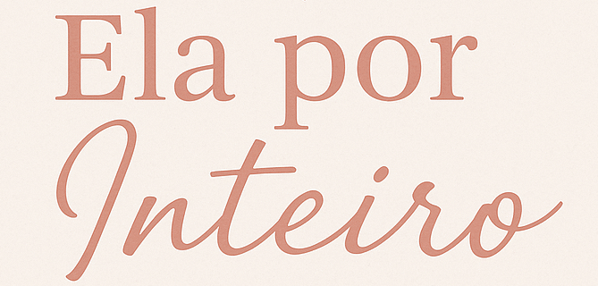 Logo do Blog Ela por Inteiro – Inspiração, Bem-estar e Decoração