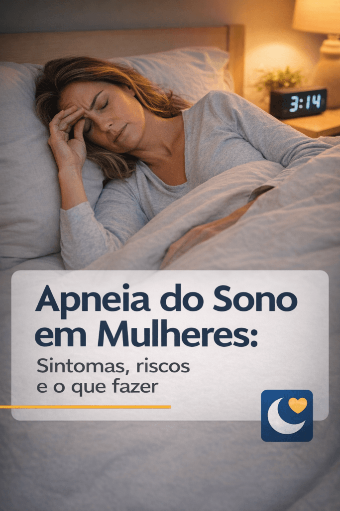 Apneia do sono em mulheres compromete a qualidade do sono e causa cansaço persistente